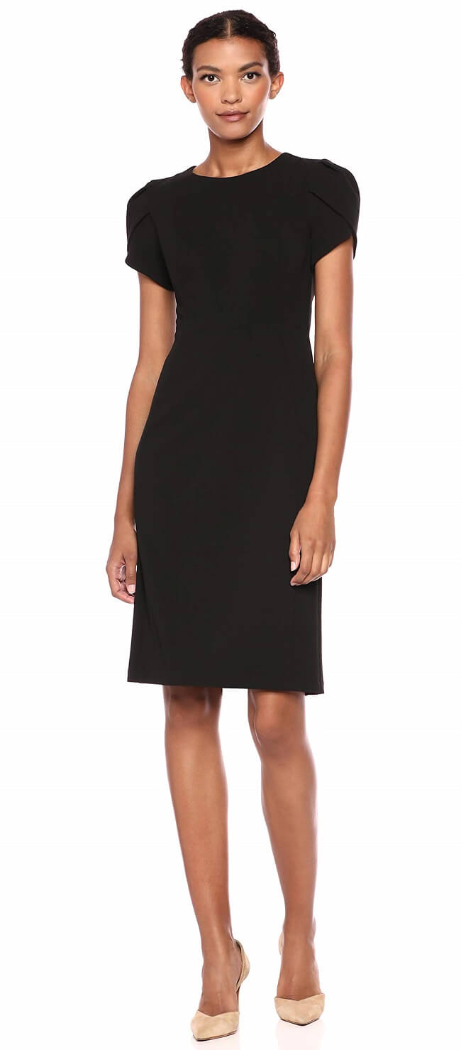 Black A Line Dress for funeral