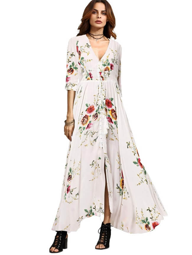 10 Best White Floral Maxi Dresses to Buy Right Now - TopOfStyle Blog