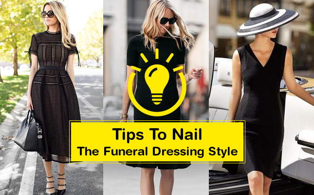 7 Tips To Dress for Funeral: Dos ☀ Don ...