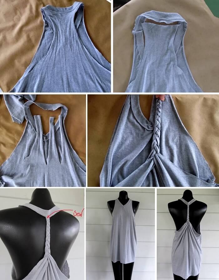 33 New DIY T-Shirts Re-Design Ideas by Cutting & Painting - TopOfStyle Blog