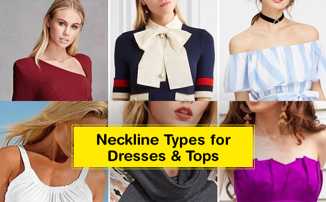 63 Types of Neckline Designs For Dresses & Tops - TopOfStyle Blog