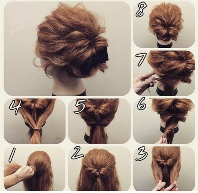 20+ How To Make A Bun Hairstyle With Short Hair Images