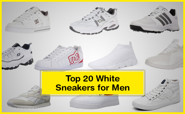 Top 20 White Sneakers for Men to Buy in 