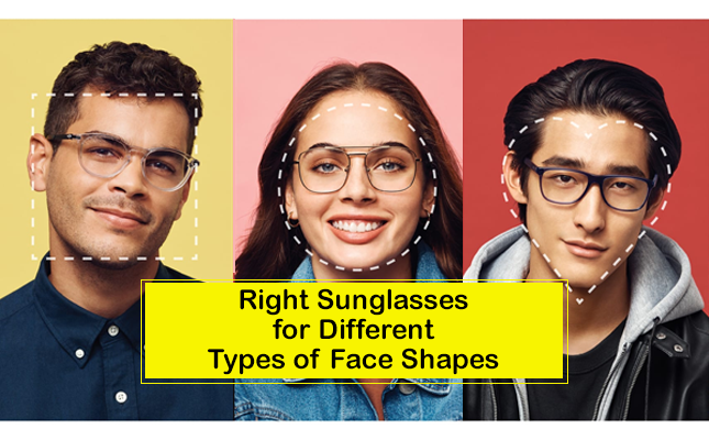 How to Choose Right Sunglasses for different types of Face Shapes? -  TopOfStyle Blog