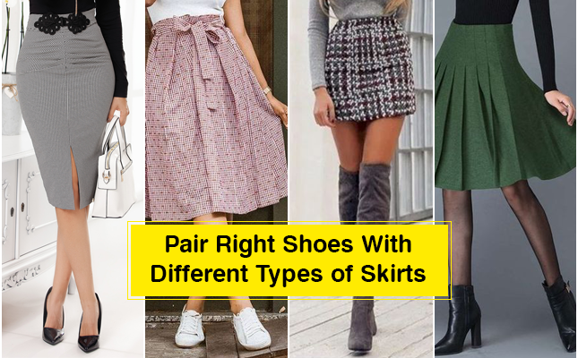 Pair Right Shoes With Different Types 