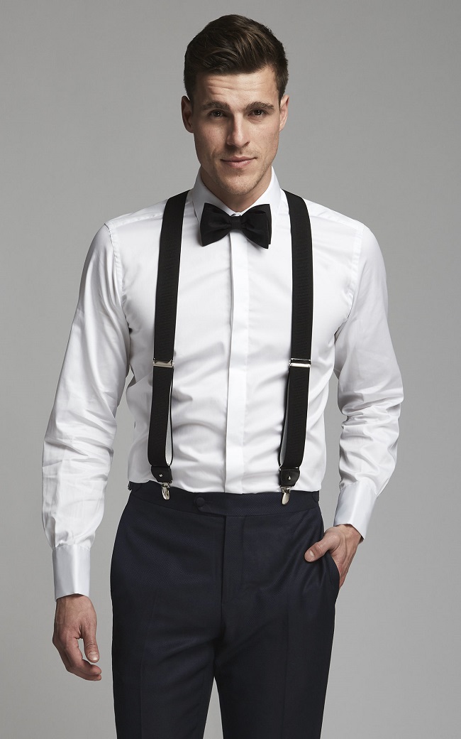 Black tie event for men,dress suspenders online