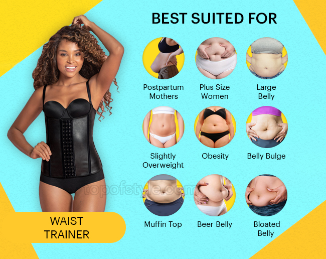 22 Types of Body Shapers: Best for Large & Fatty Stomach - TopOfStyle Blog