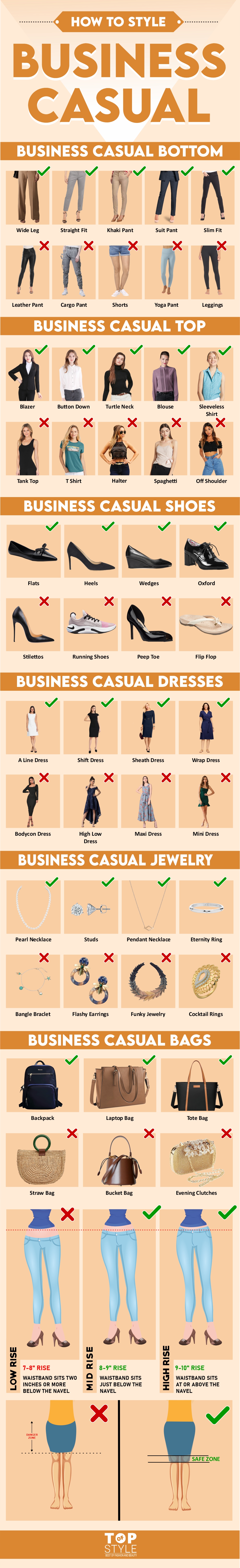 How to Style Business Casual Women Clothes - TopOfStyle Blog