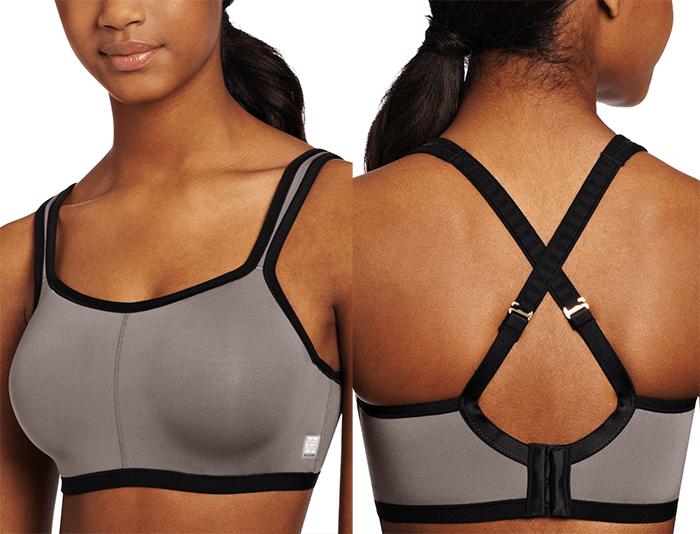 Sports Bras with Hook and Eye Closure