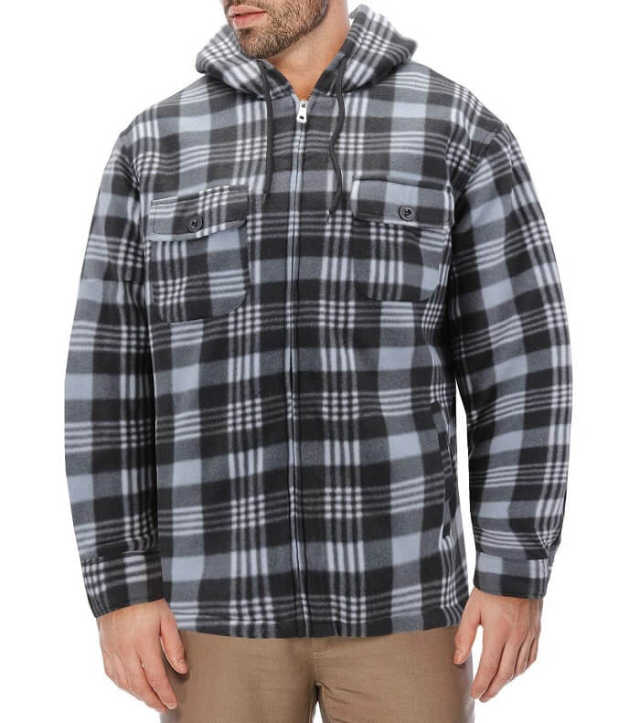 20 Best Men’s Sherpa Lined Flannel Jackets with Hood TopOfStyle Blog