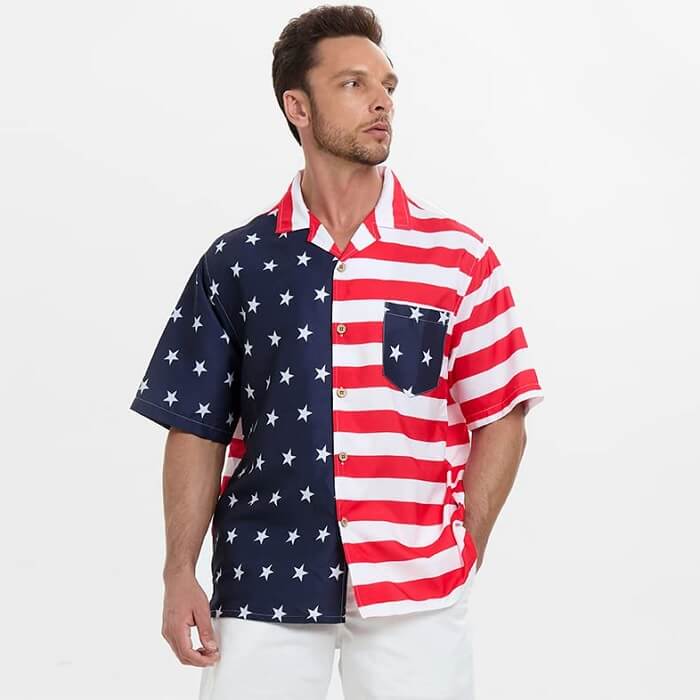 Best Patriotic Shirts for Men: American Flag Shirts - TopOfStyle Blog