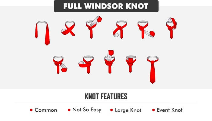 16 Different Types of Tie Knots - TopOfStyle Blog