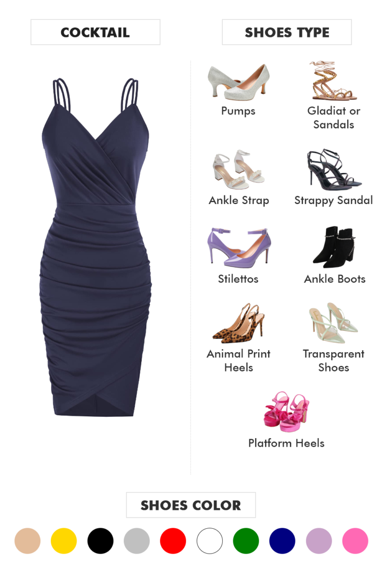 What Color Shoes to Wear With Navy Dress? - TopOfStyle Blog