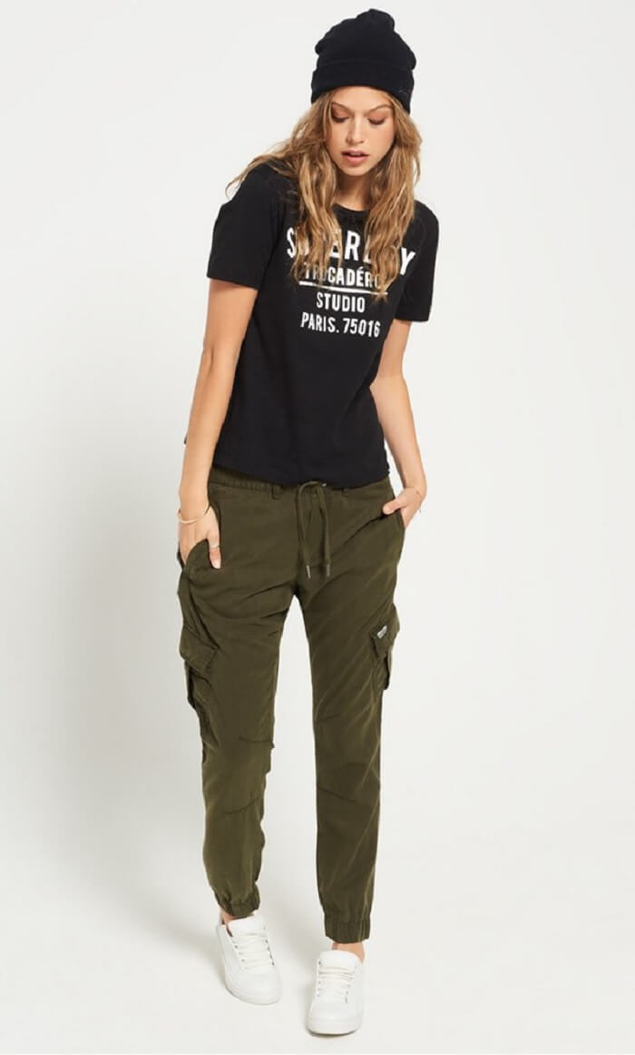 korean tomboy outfits black