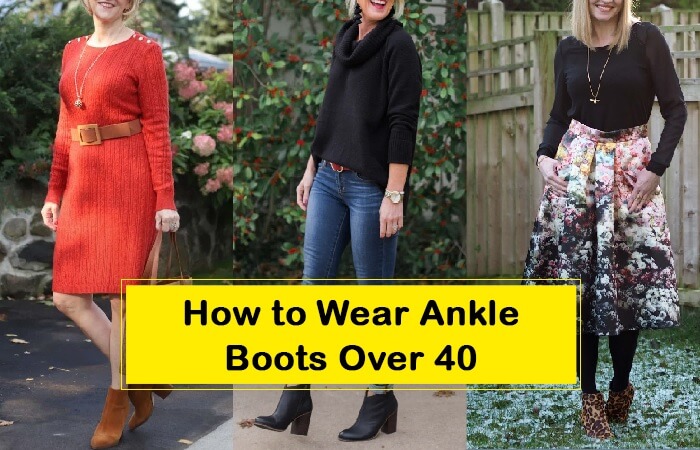 How to Wear Ankle Boots Over 40?