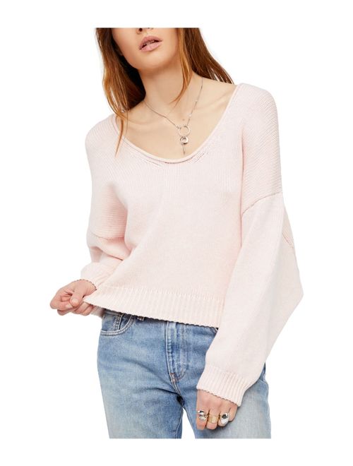 Free People Womens Perfect Day Knit Sweater