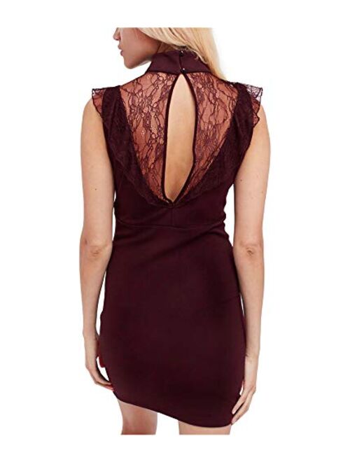 Free People Womens Beaumont Muse Lace Bodycon Dress