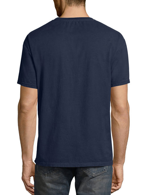 Hanes Men's ComfortWash Garment Dyed Short Sleeve Pocket T-Shirt