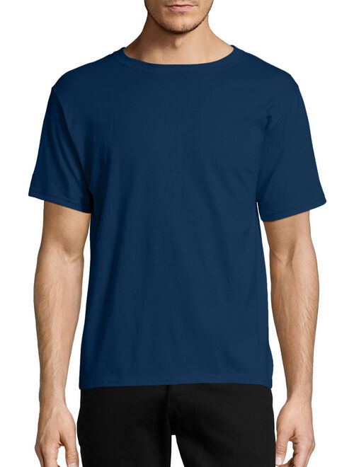 Hanes Men's Ecosmart Soft Jersey Fabric Short Sleeve T-Shirt