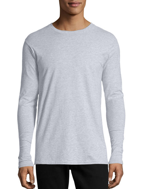 Hanes Men's Nano-T Tagless Ultra-Light Long Sleeve Tshirt