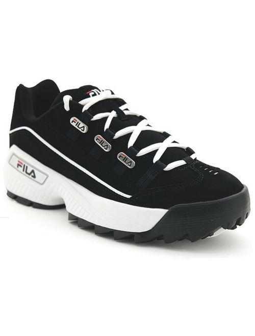 Fila FW02752-014: Men's Hometown Extra Black/White/Vintage Red Sneaker (13 D(M) US Men)