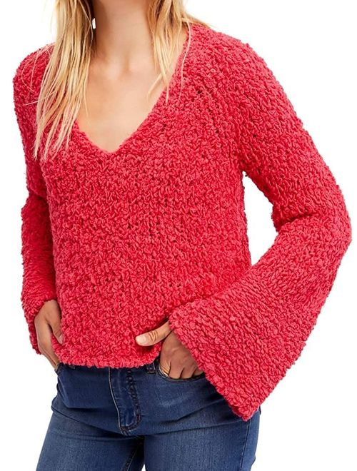 Free People Womens Sand Duene Knit Sweater