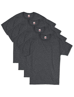 Men's Cotton Solid Short Sleeve Crew Neck T-Shirt