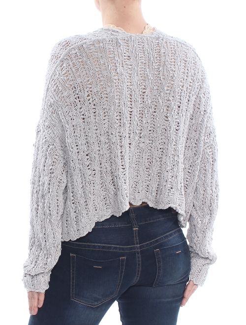 Free People Womens Beach Comber Pullover Sweater