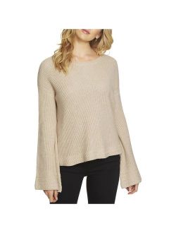 Womens Textured Pullover Sweater