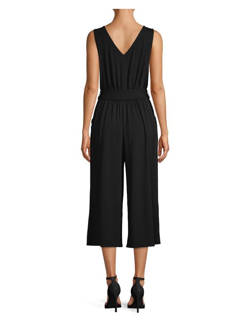 Time and Tru Women's Knit Jumpsuit