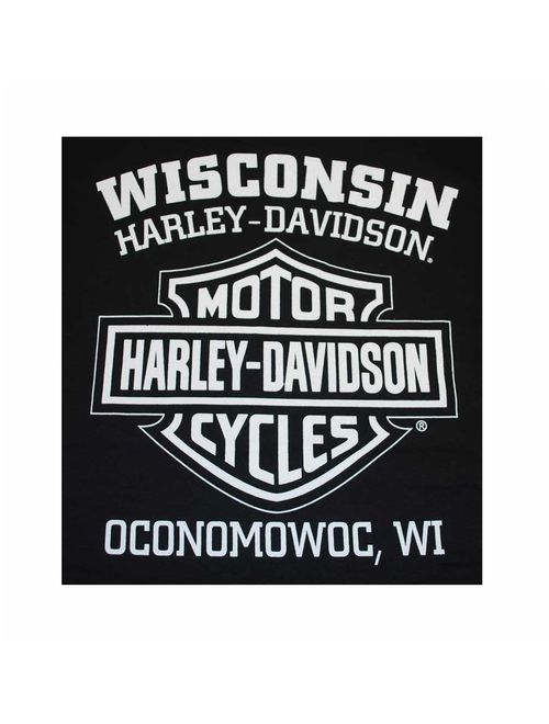 Men's Knucklehead Engine Authentic T-Shirt Black 30298302, Harley Davidson