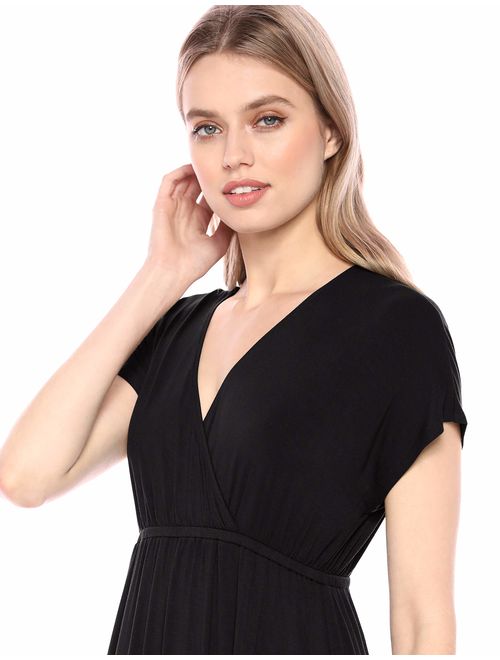 Amazon Essentials Women's Surplice Maxi Dress