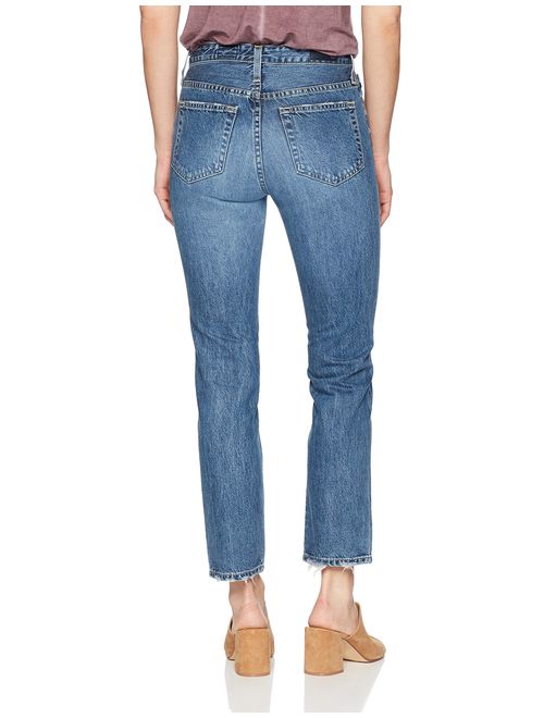 AG Jeans AG Adriano Goldschmied Women's The Isabelle Vintage Straight Leg Crop Jean
