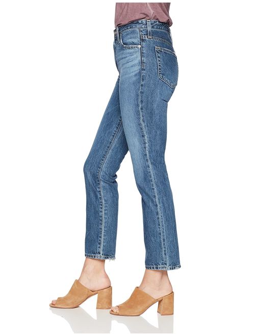 AG Jeans AG Adriano Goldschmied Women's The Isabelle Vintage Straight Leg Crop Jean