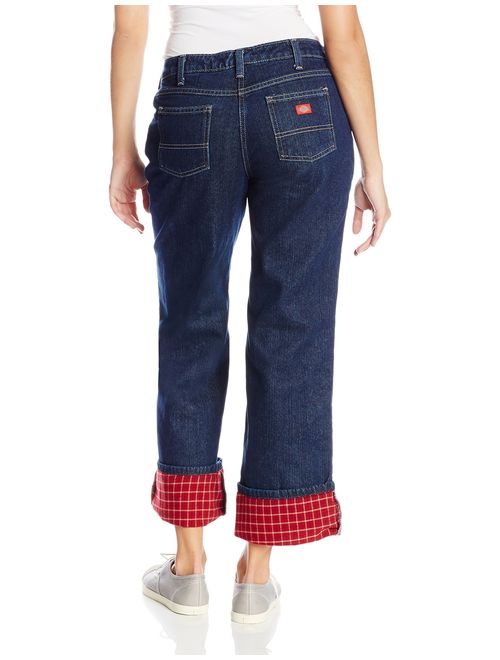 Dickies Women's Flannel Lined Jean