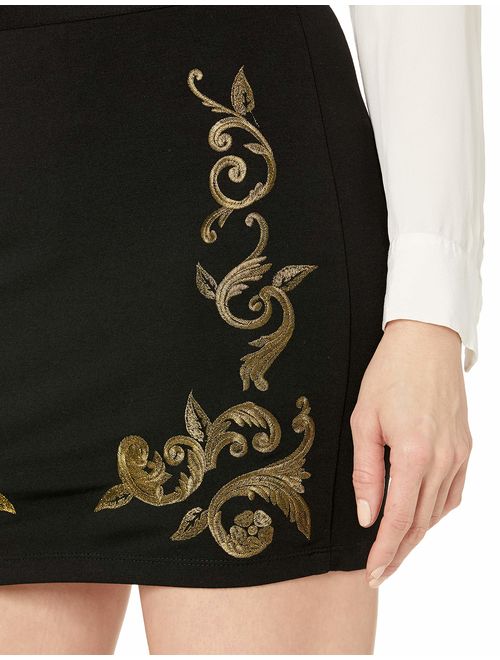 GUESS Women's Bianca Embroidered Skirt