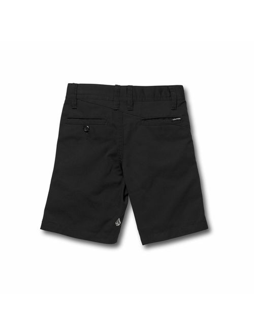 Volcom Men's Solid Relaxed Fit Ziper Fly Frickin Chino Short