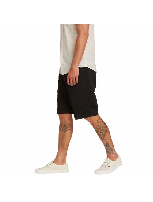 Volcom Men's Solid Relaxed Fit Ziper Fly Frickin Chino Short