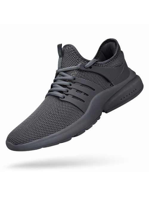 Feetmat Men's Non Slip Mesh Balenciaga Look Lightweight Breathable Athletic Running Walking Tennis Shoes