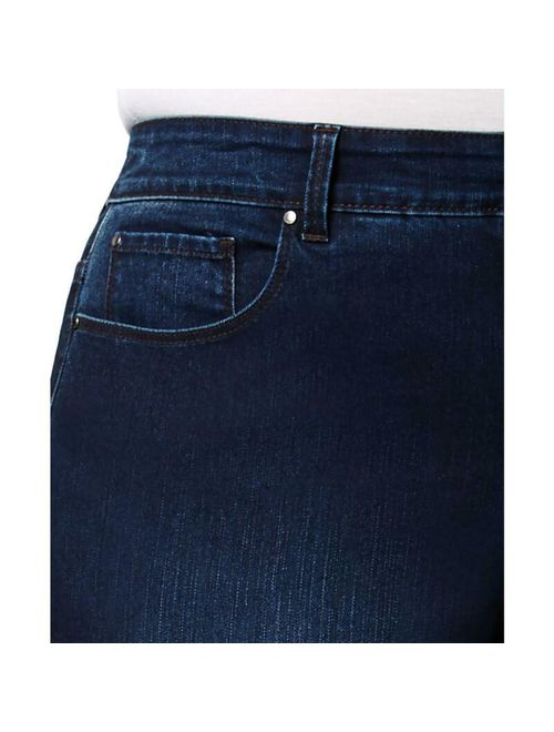 Charter Club Womens Blue Denim Classic Straight Jeans Plus 20W BHFO 4840