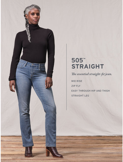 Levi's Women's 505 Straight Jeans