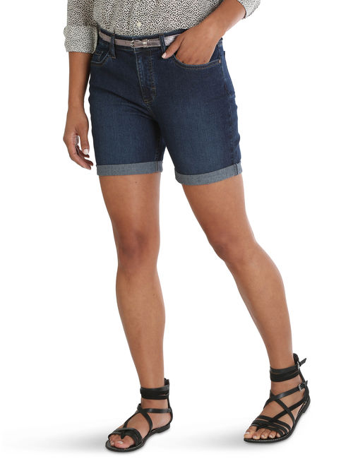 Lee Riders Women's Belted Cuff Short