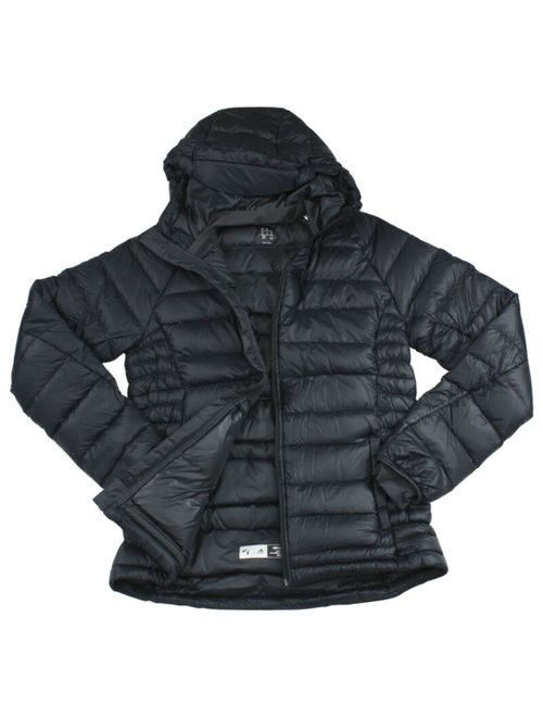 Adidas Women's Frost Climaheat Down Black/Utility Black Hooded Winter Jacket