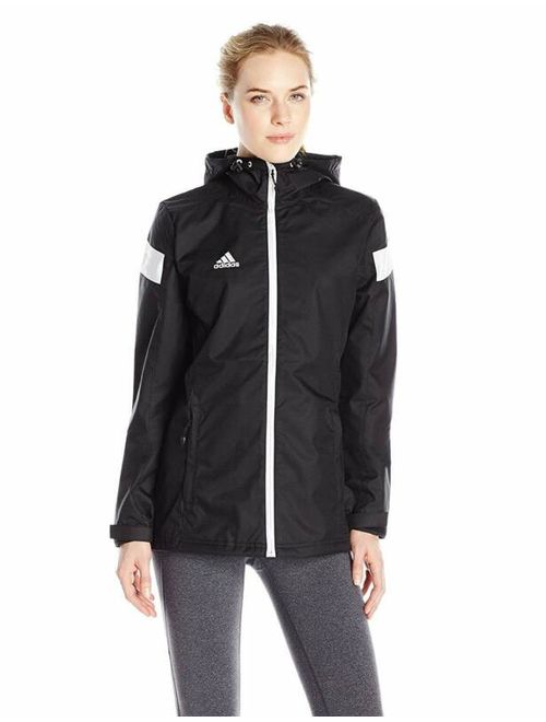 Adidas Women's Team Woven Jacket, Black/White