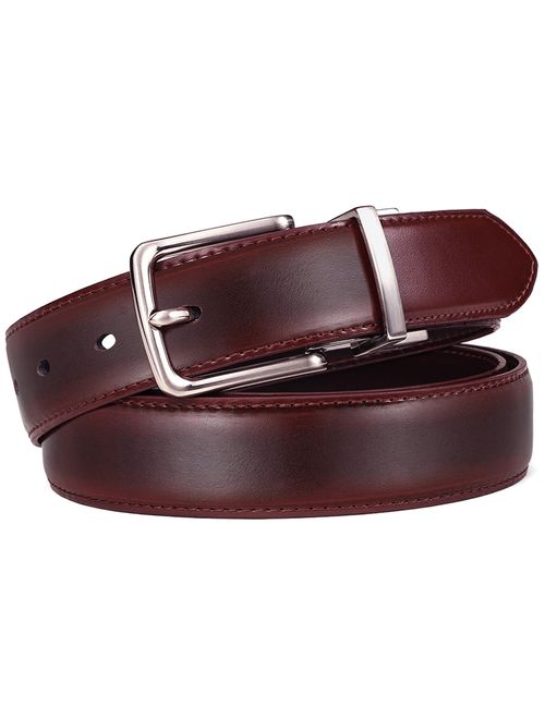 Men's Belt, Bulliant Leather Reversible Belt 1.25