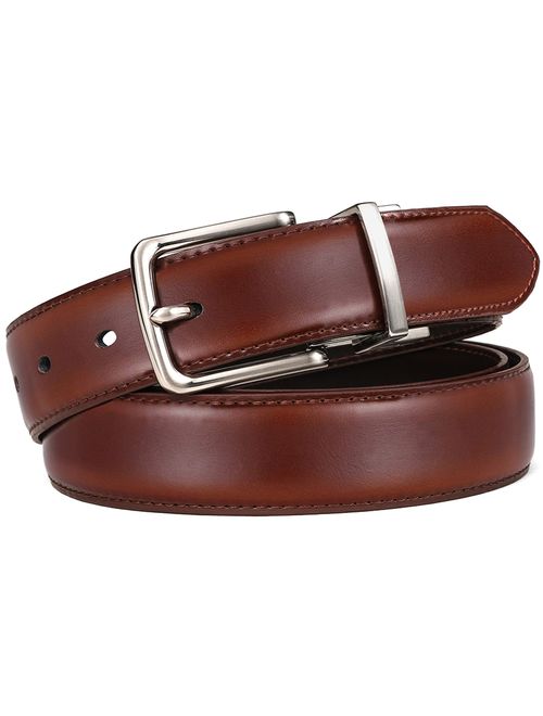 Men's Belt, Bulliant Leather Reversible Belt 1.25