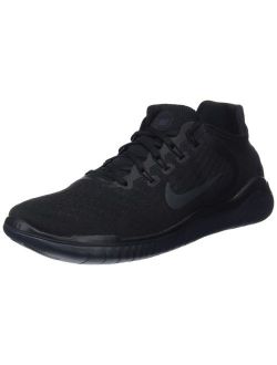 Mens Free RN 2018 Running Shoes (10.5) Black/Anthracite
