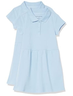 Girls' Short-Sleeve Polo Dress