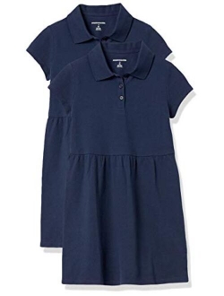 Girls' Short-Sleeve Polo Dress
