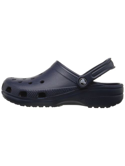 Crocs Classic Clog|Comfortable Slip On Casual Water Shoe, Navy, 13 M US Women / 11 M US Men